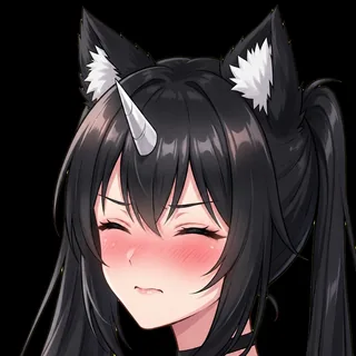 赤面照れ顔